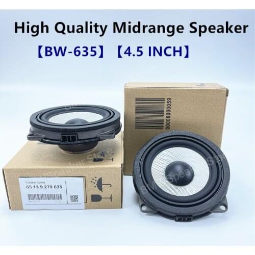 4.5 inch door midrange speaker For BMW G30 G20 F20 F25 F30 F32 G01 F48 F34 GT X1 X3 X4 series car loudspeakers audio stereo Horn