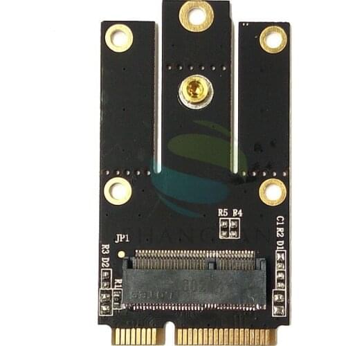 M.2 NGFF to Mini PCI-E (PCIe+USB) Adapter For M.2 Wifi Bluetooth Wireless Wlan Card For Intel AX200 9260 8265 8260 For Laptop
