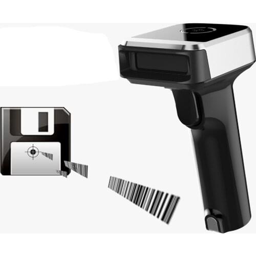 Wireless 1D 2D Bluetooth Barcode Scanner 100 Meters Wireless Transfer Distance