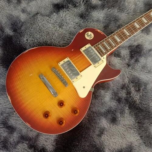 Tobacco sunburst finish wolfgang electric guitar Eddie Van Halen model wolfgang guitar free shipping with Zebra pickups