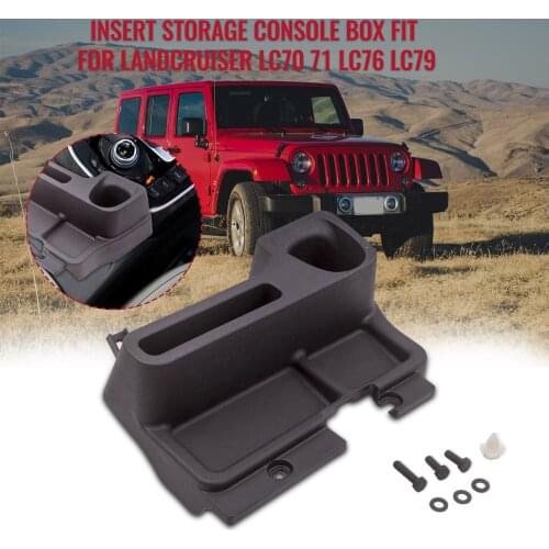 Storage Center Console box For LandCruiser Land Cruiser LC70 LC76 LC79 FJ70/FJ76