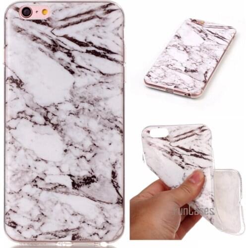 Phone Cases For iPhone 6 plus Case Marble Stone image Painted Cover For iPhone6splus Mobile Phone Bags & Case For iPhone 6s plus