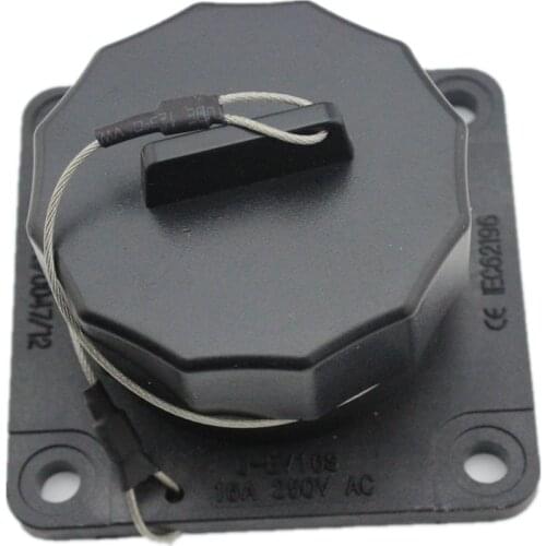 Free shipping four-core new energy electric car charging socket