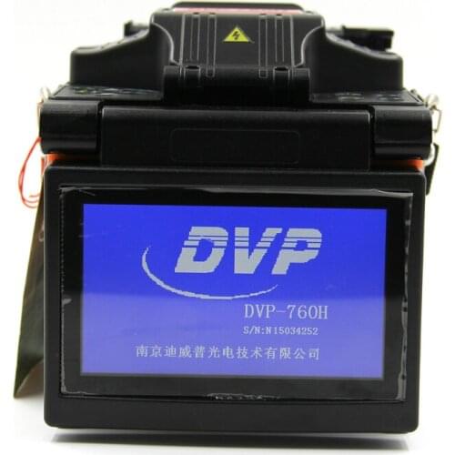 DVP-760 DVP-760H Single Fiber Fusion Splicer FTTx / FTTH Fiber Optic Splicing Machine DVP760