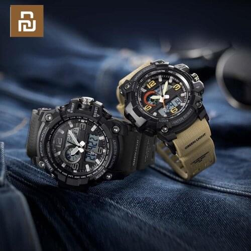 Youpin twentyseventee 50ATM Waterproof Electronics Display Watch Time Display Calendar Countdown Outdoor Sport Digital Watch