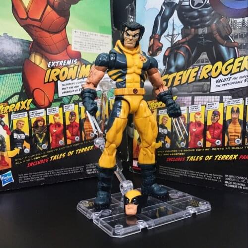 ML Legends Wolferine Logan Unmasked From Jubilee Wave With Stand Action Figure TOY FREE SHIPPING