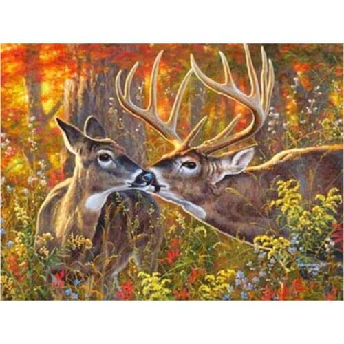 Moose diamond painting deer full drill animals dimond embroidery art rhinestone mosaic drawing pictures decor gift new arrivals