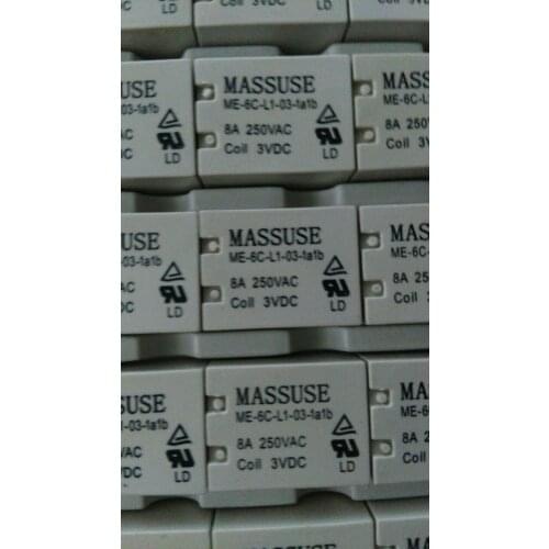 Neue original me-6c-l1-03-1a1b 8A 3VDC sechs pin relais
