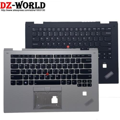 New/Orig Palmrest Cover Panel US English Backlit Keyboard for Thinkpad X1 Yoga 2nd 20JD 20JE 20JF 20JG Backlight Teclado 01HY810