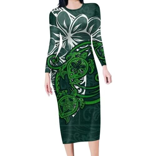 Women Sexy Off Shoulder Long Dress Women Dress Summer Long Sleeve Bodycon Dress Female Elegant Vintage Print Plus Size Robe