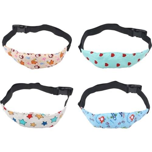 1 Pc Adjustable Car Seat Head Support Belt Baby Stroller Head Support Fastening Pram Belt Safety Accessories Sleep Positioner