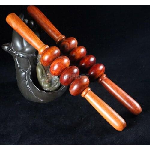 Push roller hua limu quality straight round manual roller massager massage massage roller