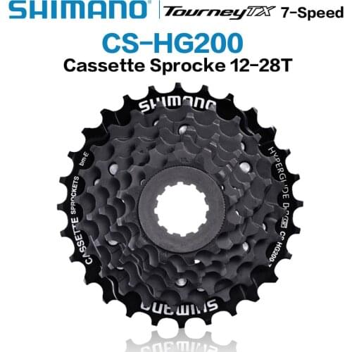 Shimano CS HG200 CS-HG200-8 MTB mountain bike bicycle 8S flywheel 8 speed cassette 12-32T bicycle parts 8s / 24s
