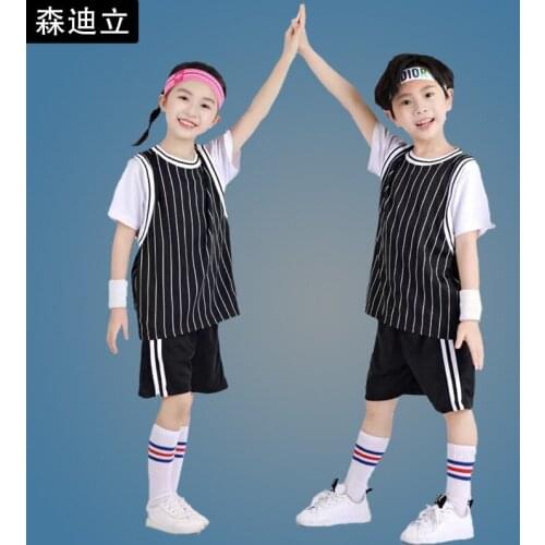 School suits, childrens summer clothes, Kids sportswear, boys girls class uniforms, basketball, football sets, graduation unifo