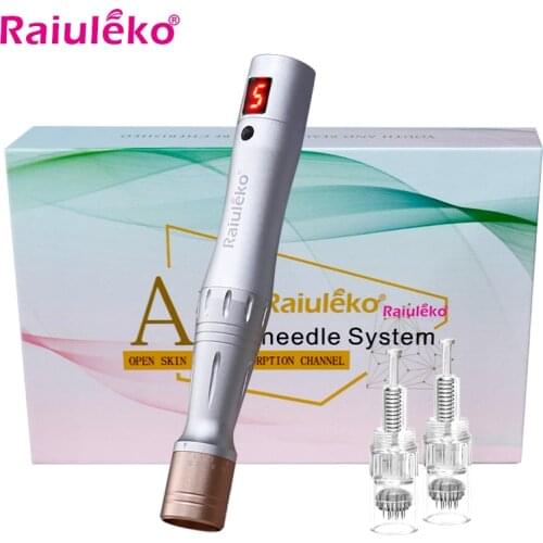 Screw Microneedling Pen Ultima Wireless Electric Derma Rolling Tools Microneedle Therapy System Exfoliate Shrink Pores Device
