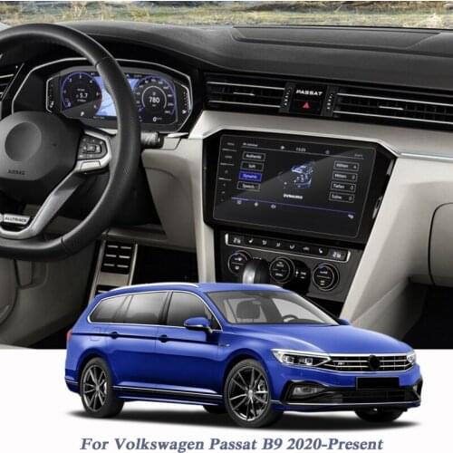 Car Styling GPS Navigation Dashboard Screen Protective Film For Volkswagen Passat B9 2020-Present Sticker Auto Accessories