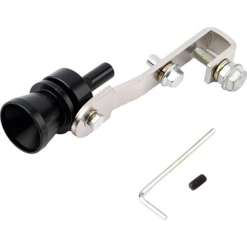 Universal Aluminum Cars Auto BOV Turbo Sound Whistle Tube Sound Simulator Tube Exhaust Muffler Pipe Tube