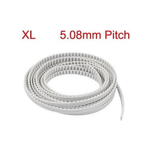 XL 10mm 15mm 20mm 25mm 30mm Width 5.08mm Pitch Open Loop End PU Polyurethane Steel Wire Groove Cogged Synchronous Timing Belt
