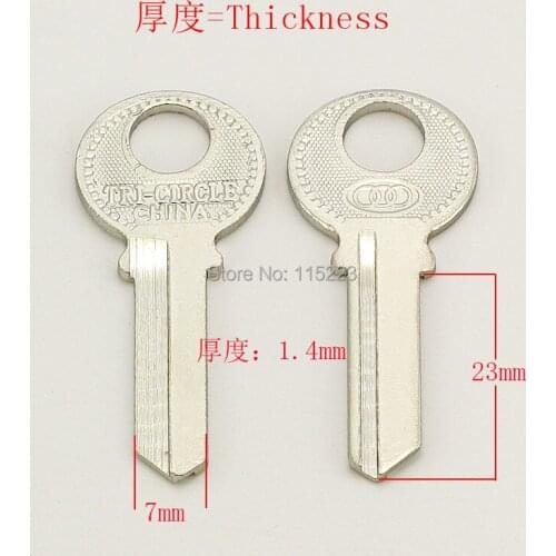 A058 House Key blanks Supplies 50 pieces/lot