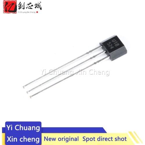 10PCS U18 US1881 TO-92 OH188 1881 U18 TO92 Hall Effect Sensor Magnetic Detector Hall Sensor Motor