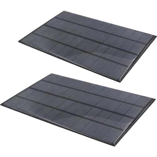 12V DC 4.2WATT 0.35A Solar Panel Standard Epoxy Polycrystalline Silicon DIY Battery Power Charge Module Mini Solar Cell