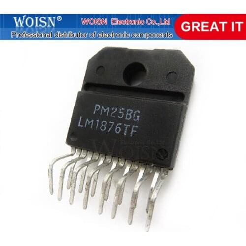2pcs/lot LM1876T LM1876 LM1876TF LM1876 ZIP-15 In Stock