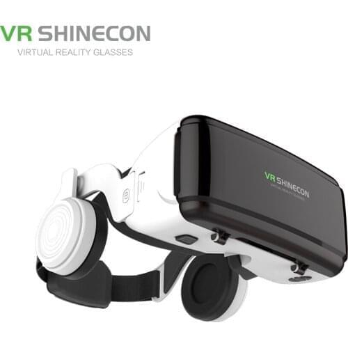 Big Screen Visual headphone VR glasses with Blu-Ray Lense G06E