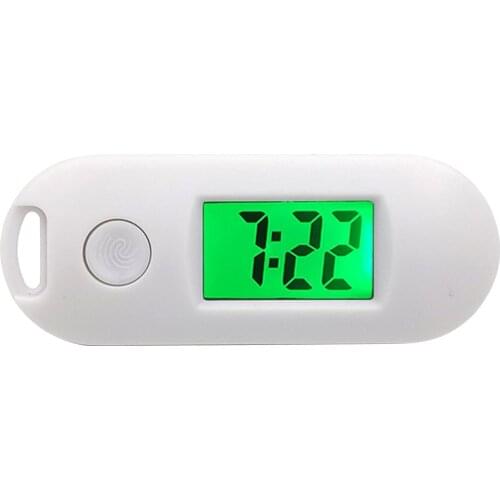 Student Keychain Watch Digital Electronic Watch Quiet Test Pocket Watch High Light Transmission Glass Pocket Watch