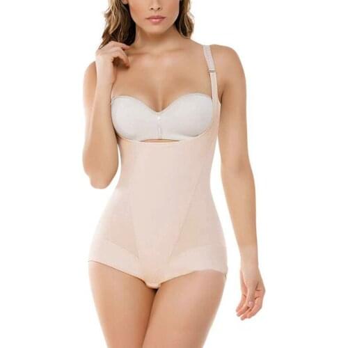 Chau Lui Women Post Natal Postpartum Slimming Underwear Shaper Recover Bodysuits Shapewear Waist Corset Girdle Black/Khaki