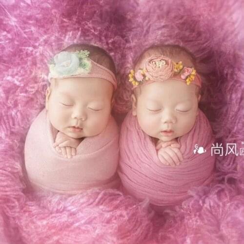 Newborn baby stretch knit wrap Baby Jersey wrap photography props Newborn swaddle soft sack layer fabric photo props