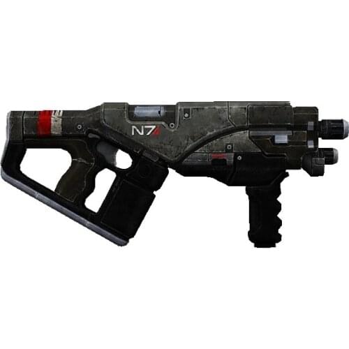 Mass Effect 3 N7 Hurricane Assault Rifle 1:1 Scale 3D Paper Model Handmade DIY Children Toy For Cosplay