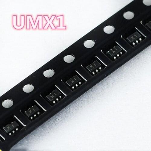 Good Quality UMX1NTN silk screen X1 SOT-363 UMX1N composite tube 100 pcs Free shipping