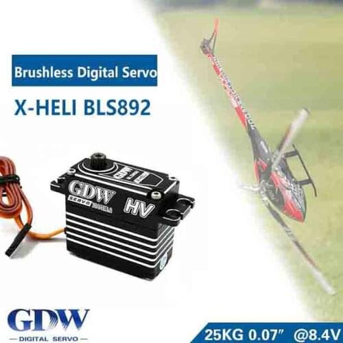 HV Brushless Servo Standard Servos GDW BLS892 for 700 Helicopter X7 KDS7.2 SAB700