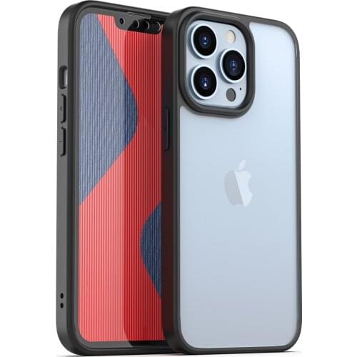 KEYSION Fashion Clear Case for iPhone 13 Pro Max 13 Mini Transparent HD Shockproof Phone back Cover for Apple iPhone 13