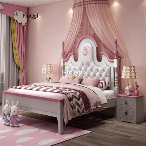 Prodgf 1 Set Nordic queen Minshuku Bedroom Bed No Mattress