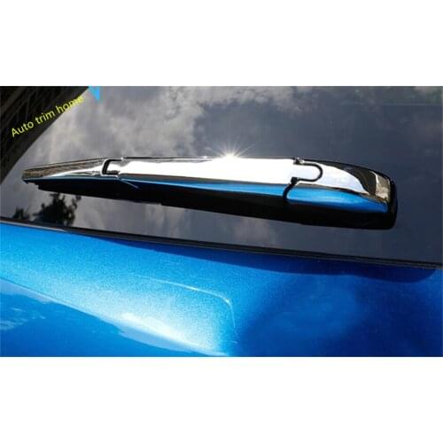 Lapetus Rear Window Windscreen Wiper Cover Trim 3 Pcs For Toyota RAV4 RAV 4 2014 2015 2016 2017 2018 ABS Auto Accessories