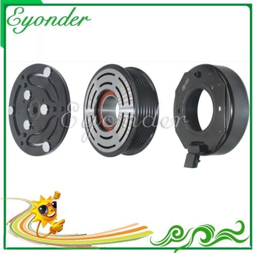 A/C AC Air Conditoning Compressor Magnetic Electromagnetic Clutch Pulley set with coil and hub SASC06C for Toyota Corolla E120