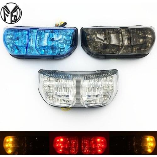 Motorcycle light for Yamaha FZ8 FZ8 Fazer FZ1 N FZ1 Fazer Modified LED tail light motorcycle brake light with led turn signal
