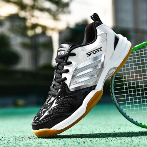 Men Professional Tennis Shoes Breathable Sport Shoes Comfortable Male Sneakers Fitness Athletic Trainers Tenis Masculino Shoes