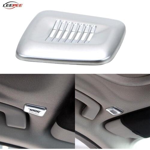Car Microphone Cover Protector Stickers Dome Door Decoration Interior Auto Accessories For BMW F10 F30 F32 F07 F15 F12 F25 X3 X5