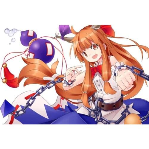 New Arrival Custom Ibuki Suika Poster Home Decoration Fashion Silk Fabric Wall Poster 27X40cm30X45cm