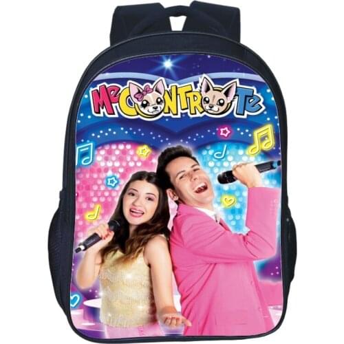 Me Contro Te Print Backpacks Boys/Girls School Bags Laptop Travel Bags Teenage Notebook Backpack Mochila