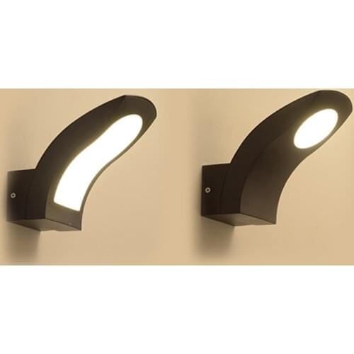 Modern Outdoor LED Wall Lamp Waterproof Yard Garden Bathroom Scocnes Indoor Living Room Corridor Exterior Wall LightingLuminaire