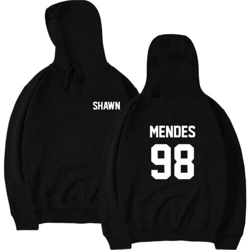 Shawn Mendes Hoodie Autumn Women Hoodies Print Hip Hop Sweatshirts Mens Long Sleeve Sweatshirt Pullover Jacket Coat Girls Female