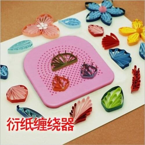 The Quilters Grid Guide for Paper Folding Crafting Paper Quilling Handmade Paper Craft Tool DIY Paper Quilling Tool EJ877398