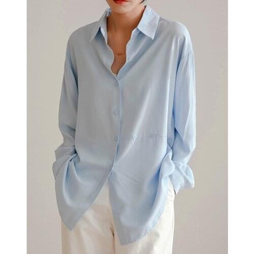 Zhisilao Women's Blue Shirts