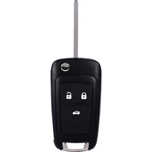 1 pcs 3 Buttons Flip Folding Remote Key Shell Case ABS Plastic And Metal Material For Vauxhall Opel Zafira Astra Insignia Holden