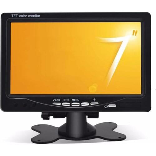 7 Inch Car Headrest Display Monitor Rear View Display And Wifi Rearview Reverse Backup Camera Car Tv Display