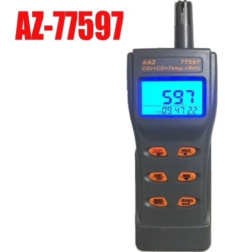 AZ-77596 AZ77596 Combo Gas Detector CO CO2 AZ77596