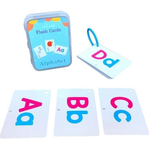 Childrens Educational Early Education Card Animal/Alphabet/number/color/shape/english Flash Card Memory Card